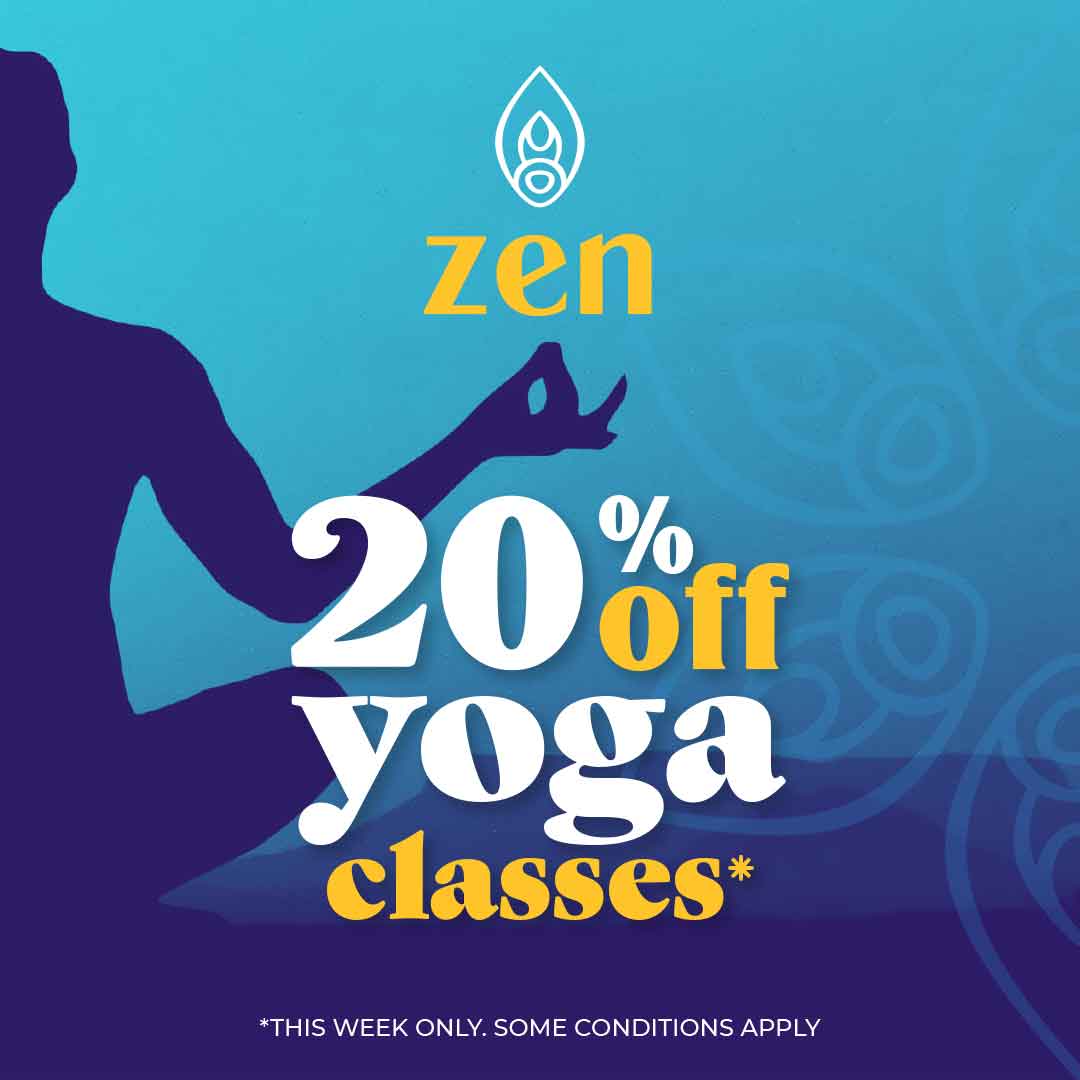 Zen Yoga Studio instagram offer